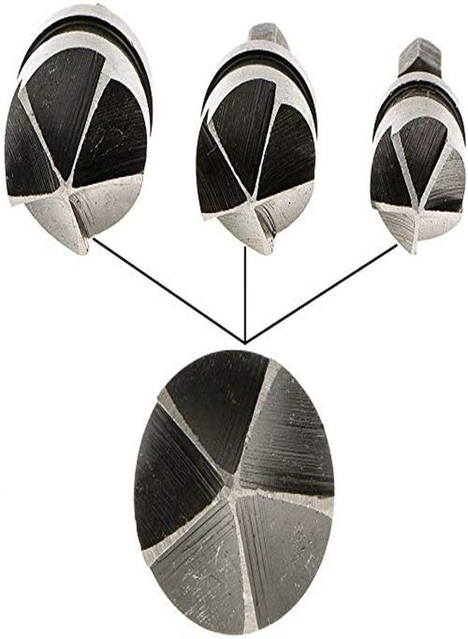 Homdum Metal 1/4-inch Hex shaft 12, 16, 19 mm Countersink Power Drill Bit Bore Set for Wood special chamfer tool helps in seamless screw installation set of 3pcs - Image 4